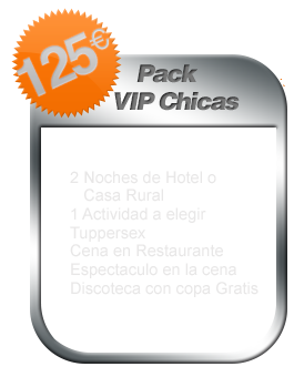 pack despedida de soltera vip