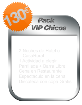 Pack ViP despedida de soltero Salamanca